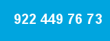 922 449 76 73 922 449 76 73